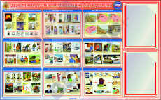 СТЕНД Действия населения при стихийных бедствиях 750х1200х3мм 2КВ - Пожарная безопасность