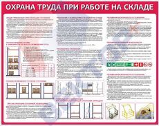 СТЕНДЫ Охрана труда на складе - Пожарная безопасность